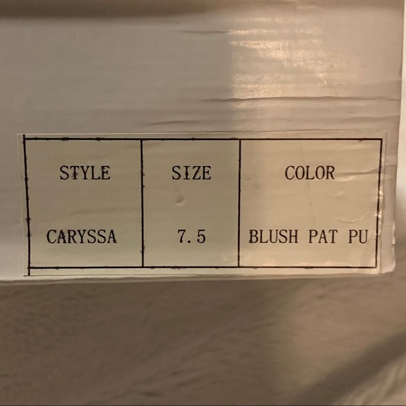 Steve Madden Caryssa Blush Patent platform Heel - Picture 5 of 6